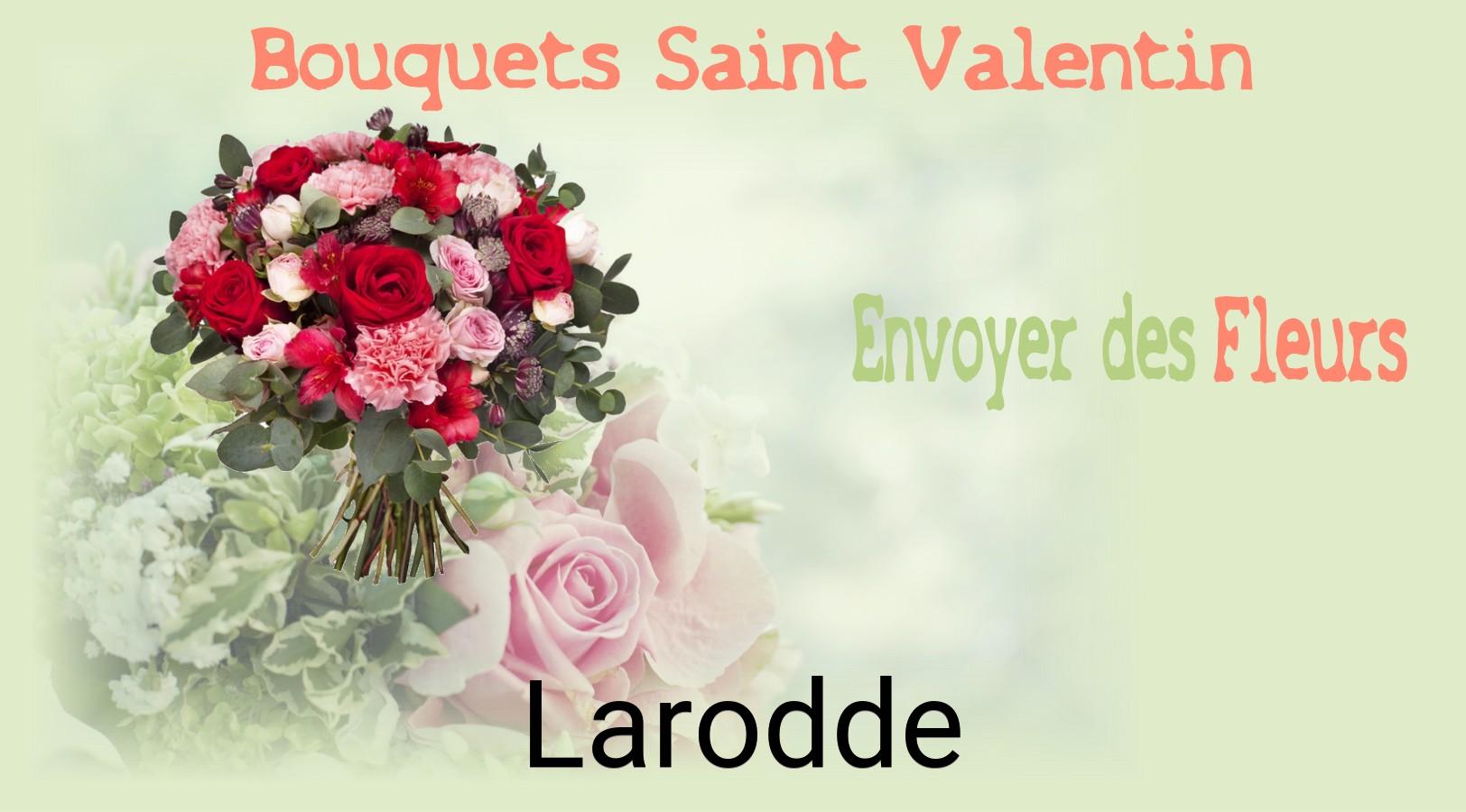 Roses de Saint-Valentin livrées à Larodde